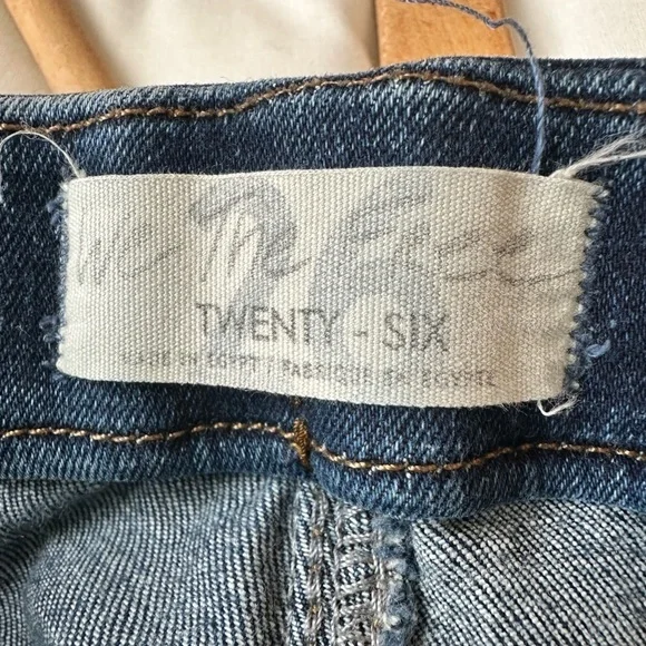 We The Free Stretch Skinny Jean SZ 26 Blue - Picture 6 of 8